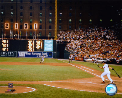 Cal Ripken Jr. 2131 Game #6 - &copy;Photofile