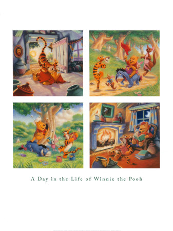 A Day in the Life of Winnie the Pooh
