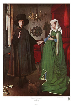 Portrait of Giovanni Arnolfini and his Wife, c.1434