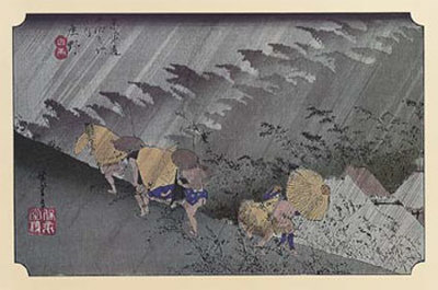 Sudden Shower at Shono