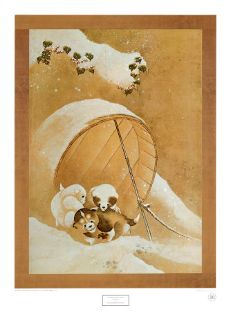 Puppies in the Snow