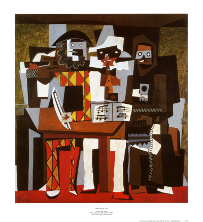 Three Musicians, c.1921