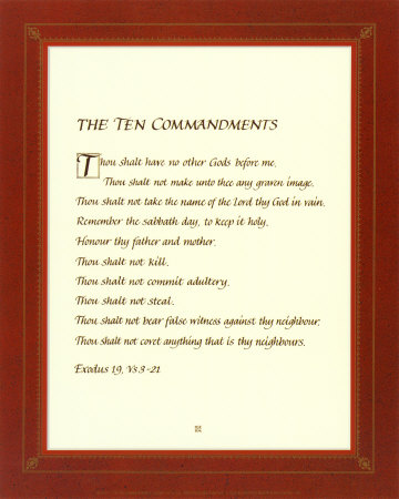 The Ten Commandments