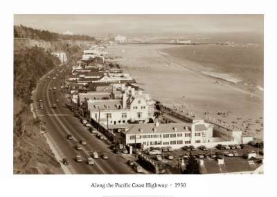 Along the Pacific Coast Highway I, California, 1950