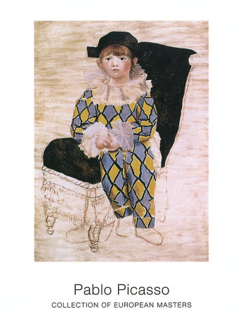 Paul as Harlequin, c.1924