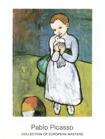 Kind Mit Taube, 1901