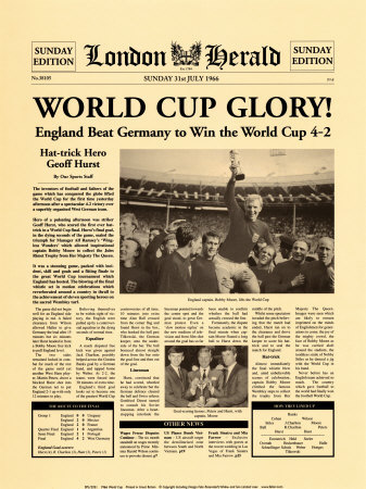 1966 World Cup Poster