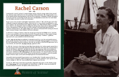 Women of Science - Rachel Carson