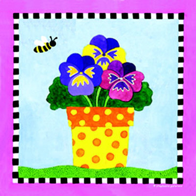 Potted Flowers IV