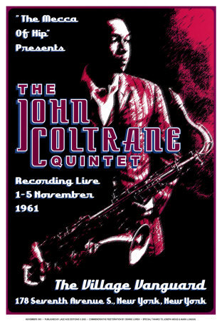 John Coltrane Quintet at the Village Vanguard, New York City, 1961