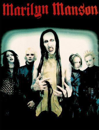 Marilyn Manson - Buy this fabric poster at AllPosters.com