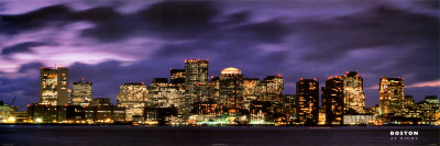 Boston At Dusk