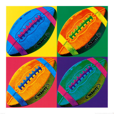 Ball Four: Football Poster