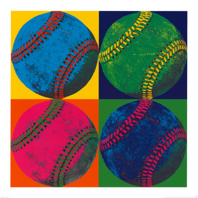 Ball Four: Baseball Poster