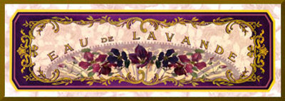 Eau de Lavande - Gold Trim