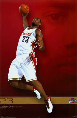 Buy LeBron James - Action at AllPosters.com