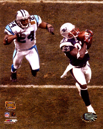 Deion Branch - Super Bowl XXXVIII - Touchdown&copy;Photofile
