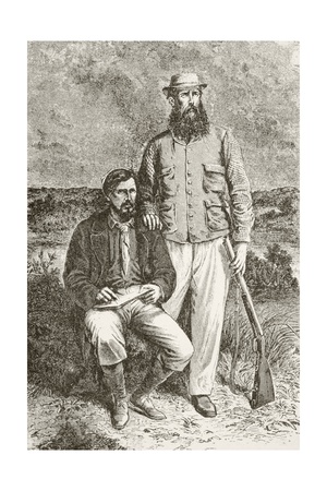 Explorers Speke and Grant.