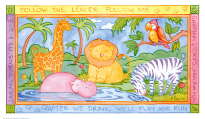 Jungle Panel I "sharing Fun