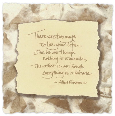 Words to Live by: Miracle