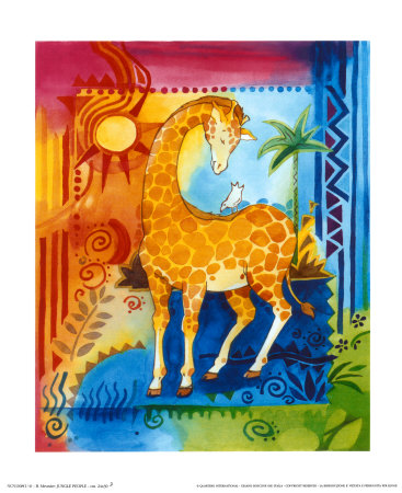 Jungle II, Giraffe