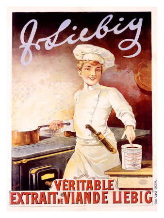 Extrait de Viande Liebig Poster