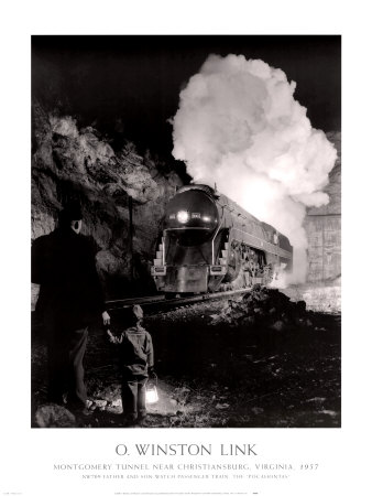 Montgomery Tunnel Near Christiansburg, Virginia, 1957,O.  Winston Link