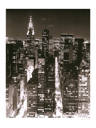 Buy Skyline at Night at AllPosters.com