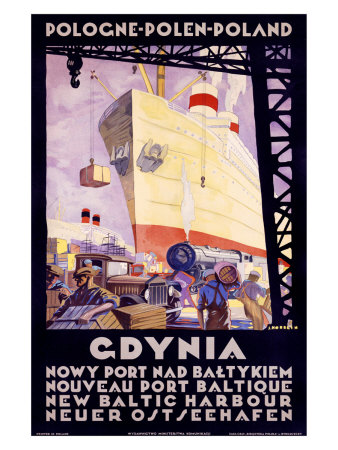 Polish Shipping Port of Gdynia
