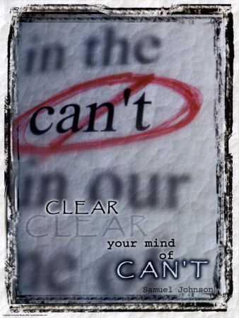Clear Your Mind of Can
