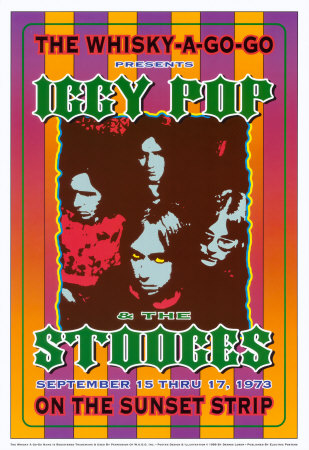 Iggy Pop and the Stooges at the Whiskey A-Go-Go