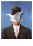 Buy L'Homme au Chapeau Melon at AllPosters.com