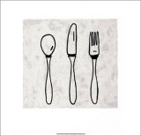 Buy Knife, Fork and Spoon at AllPosters.com