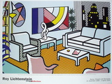Buy Interior with Skyline, Collage for Painting at AllPosters.com