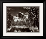 Half Dome, Merced River, Winter