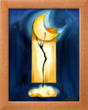 Moon Dance Framed Art Print