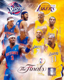 Pistons/Lakers - '04 Match-Up &copy;Photofile