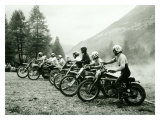 Bultaco Motocross Starting Gate