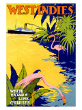 Buy White Star Ocean Lines, West Indies at AllPosters.com