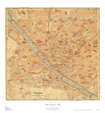 Mapa di Firenze, 1896