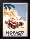 Monaco, 1937 Framed Art Print