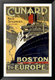 Cunard / Boston To Europe