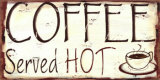 Coffee Served Hot