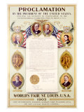 Presidents Proclamation at 1903 World's Fair