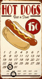 Buy Hot Dogs Perpetual Calendar at AllPosters.com