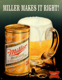 Miller kann es richten Blechschild