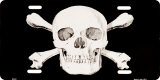 Buy Skull & Crossbones License Plate at AllPosters.com