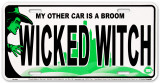 WICKED WITCH License Plate