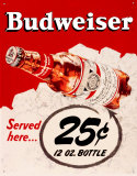 Budweiser 25 Cents