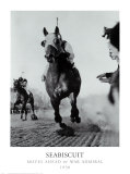 Seabiscuit Moves Ahead of War Admiral, 1938